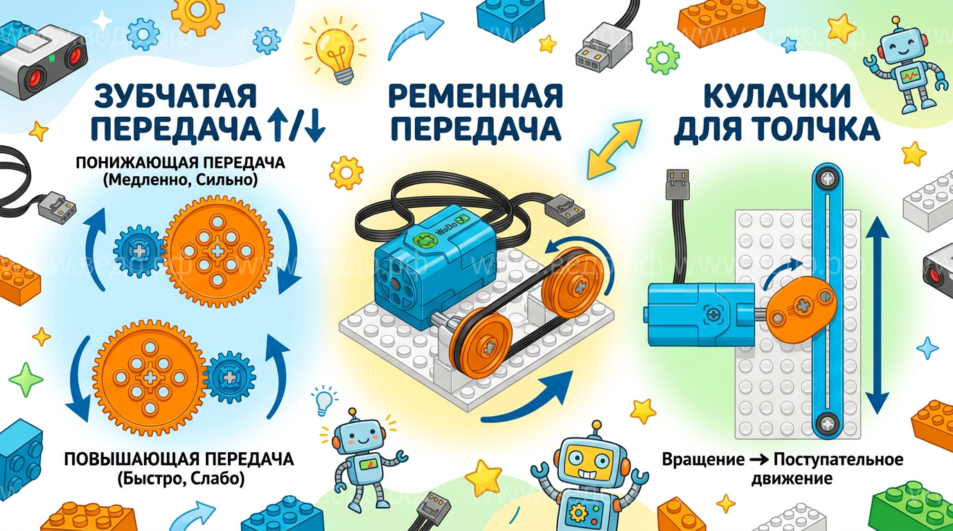 Как собрать свою первую модель Lego WeDo 2.0: основы конструирования и механики